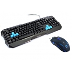Bộ combo phím chuột chuyên games E-Blue EMS151BK và EKM 075(đen)
